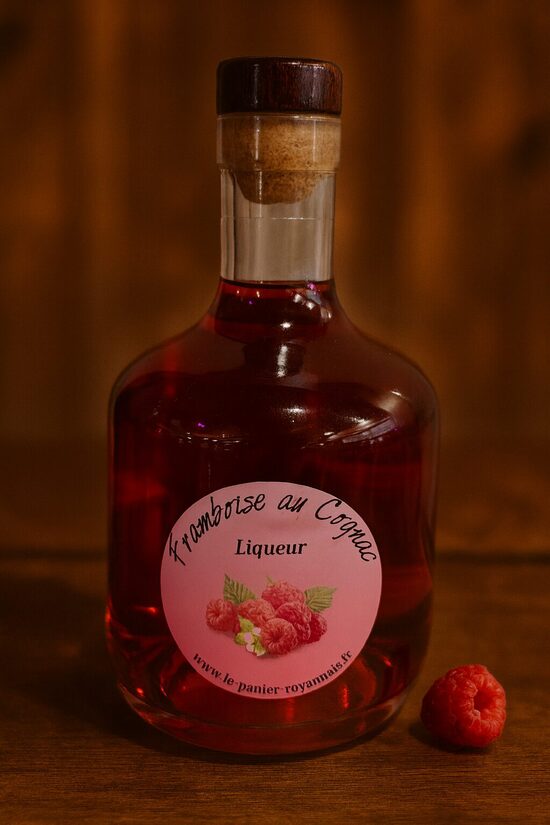 Cognac arrangé - Framboise 25° - 70cl